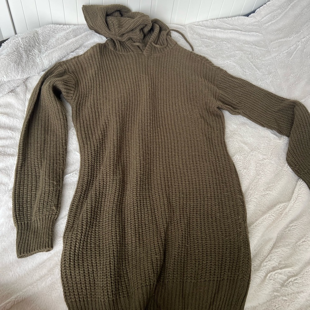 Fall sweater dress